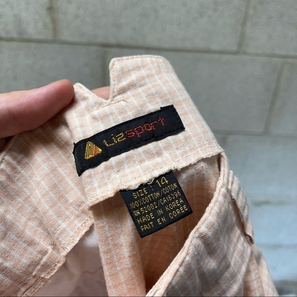 Liz Claiborne Sport Peach Shorts - Picture 5 of 5